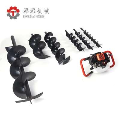 520C 52CC hot sale earth auger with drill bits equipment