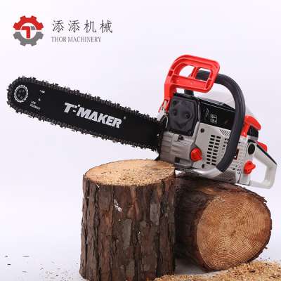 45cc eco-friendly chinese chainsaw with performance parts