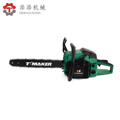 58cc 2.2kw best supplier chinese hand chainsaw spare parts